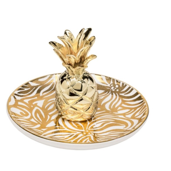 Lilly Pulitzer Other - Lilly Pulitzer Swirling Pineapple Trinket Tray